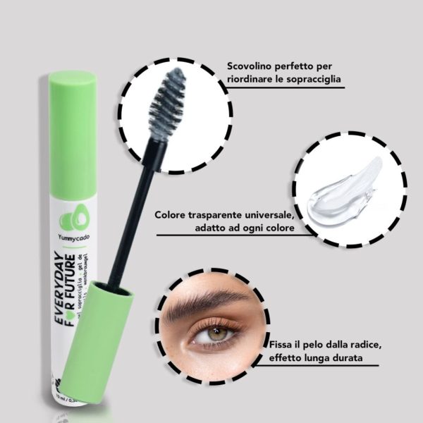 Clear Brow Gel Enriched With Avocado Oil - Avo-Brow