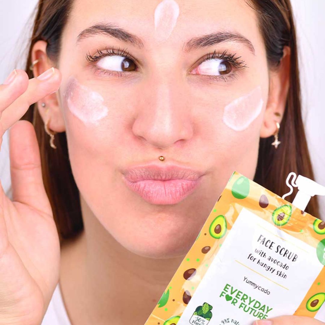 Nourishing face scrub yummycado everyday for future