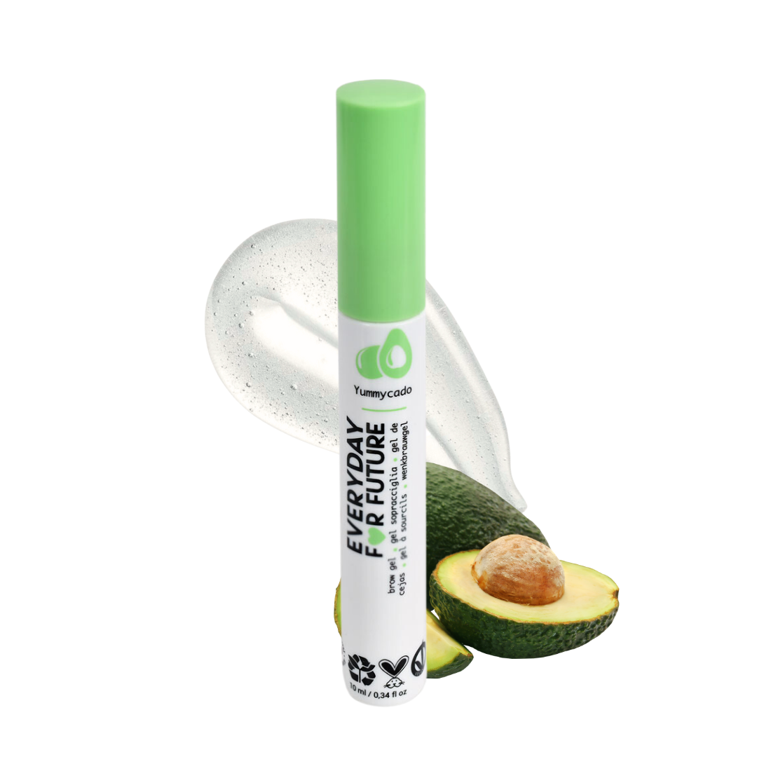 Gel sopracciglia trasparente con olio di avocado