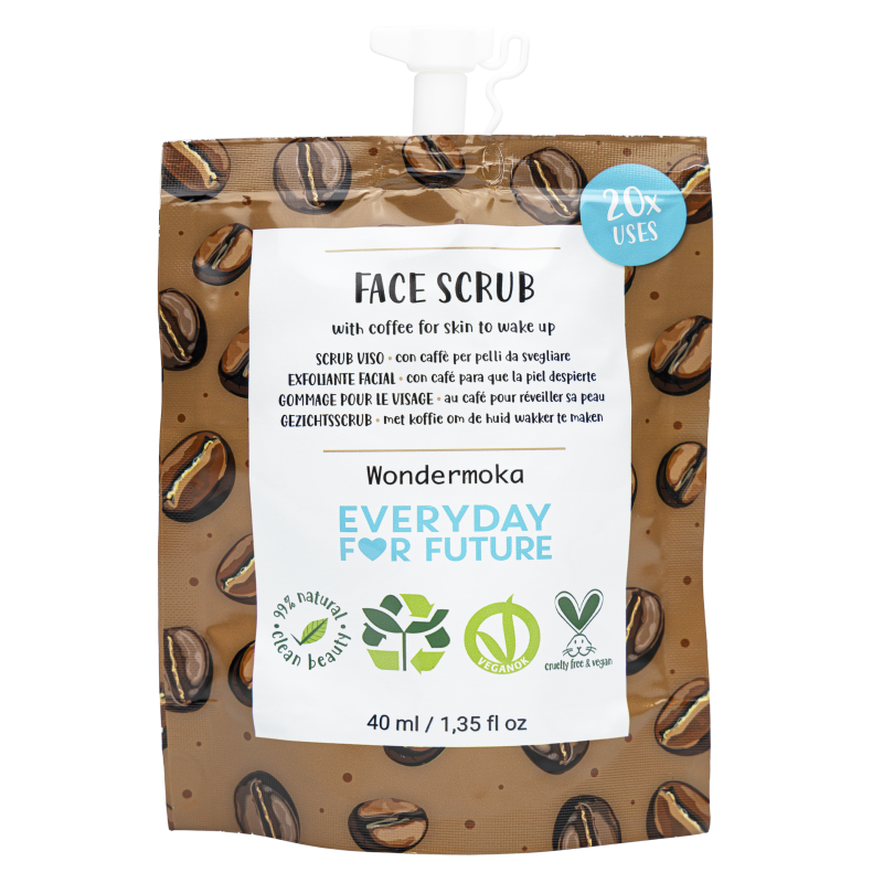 Energizing Face Scrub - Wondermoka