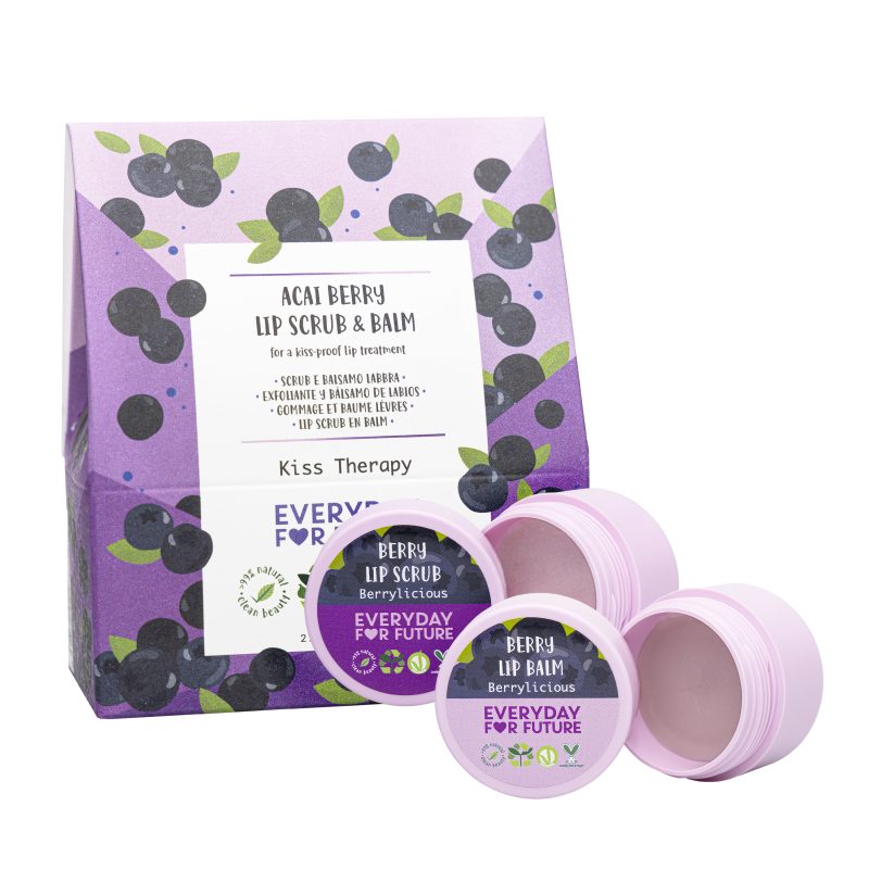 Kiss Therapy - Berrylicious Lip Scrub & Balm