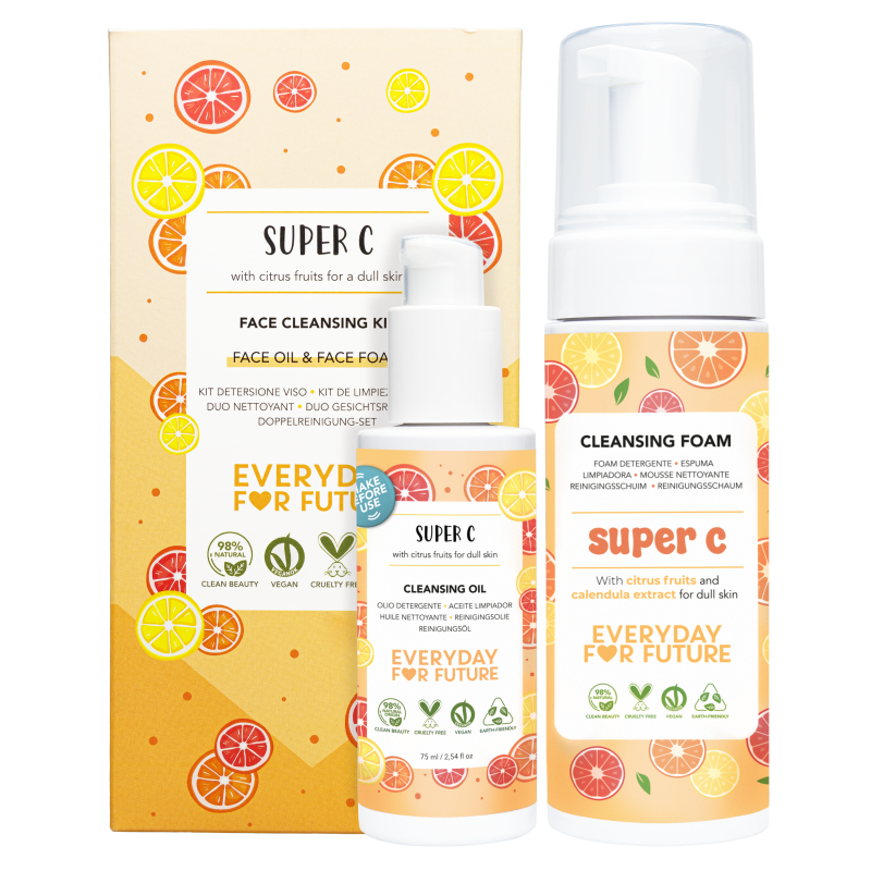 Kit Doppia Detersione Illuminante - Super C